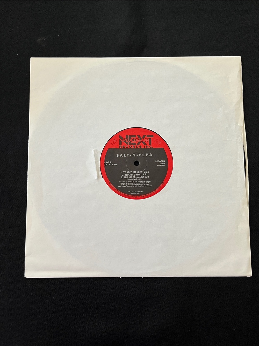 Salt ‘N’ Pepa - “Tramp (Remix)” Vinyl Record - Picture 3 of 6
